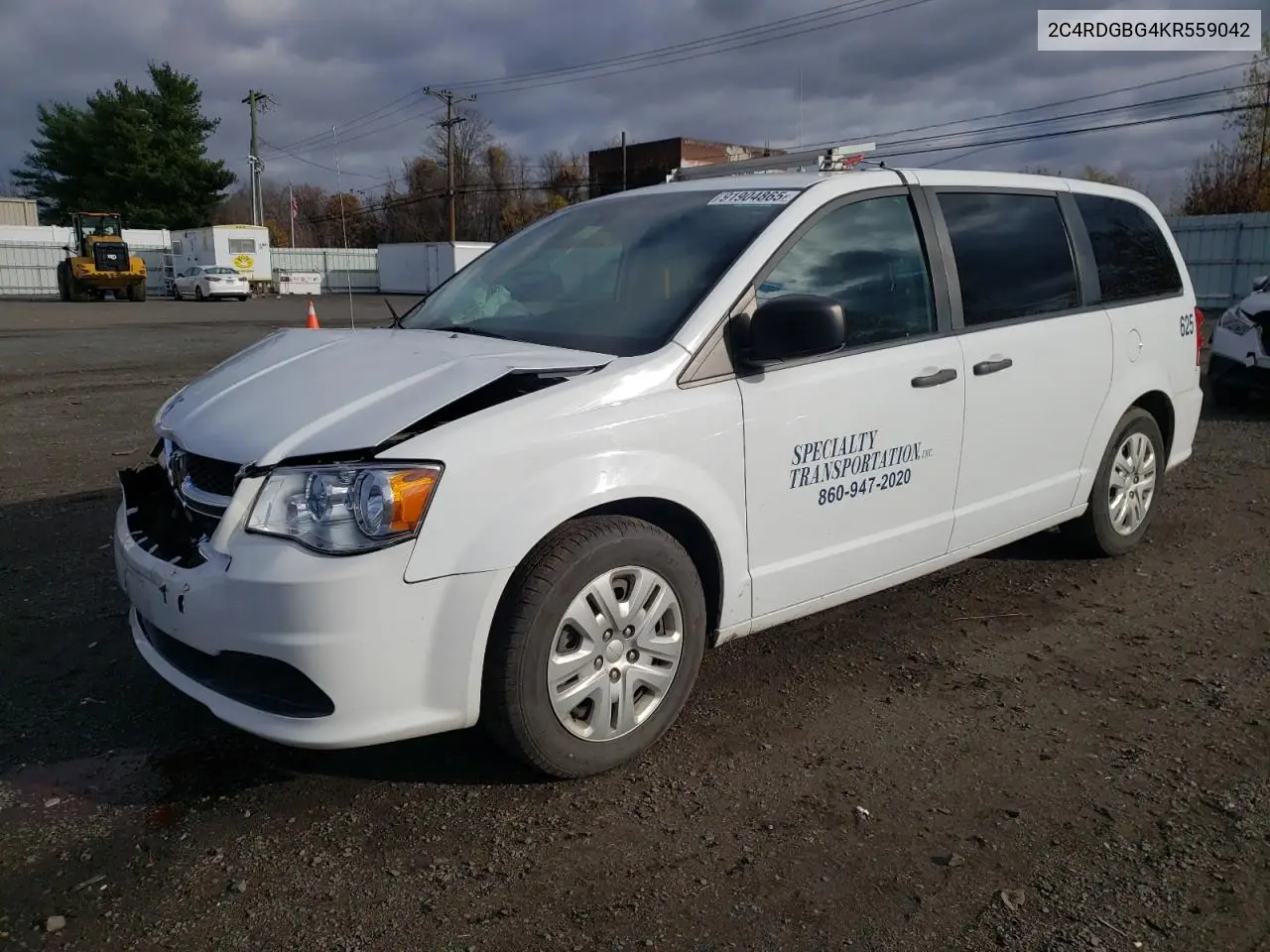 2C4RDGBG4KR559042 2019 Dodge Grand Caravan Se