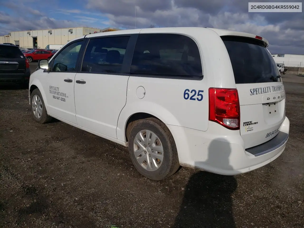 2C4RDGBG4KR559042 2019 Dodge Grand Caravan Se