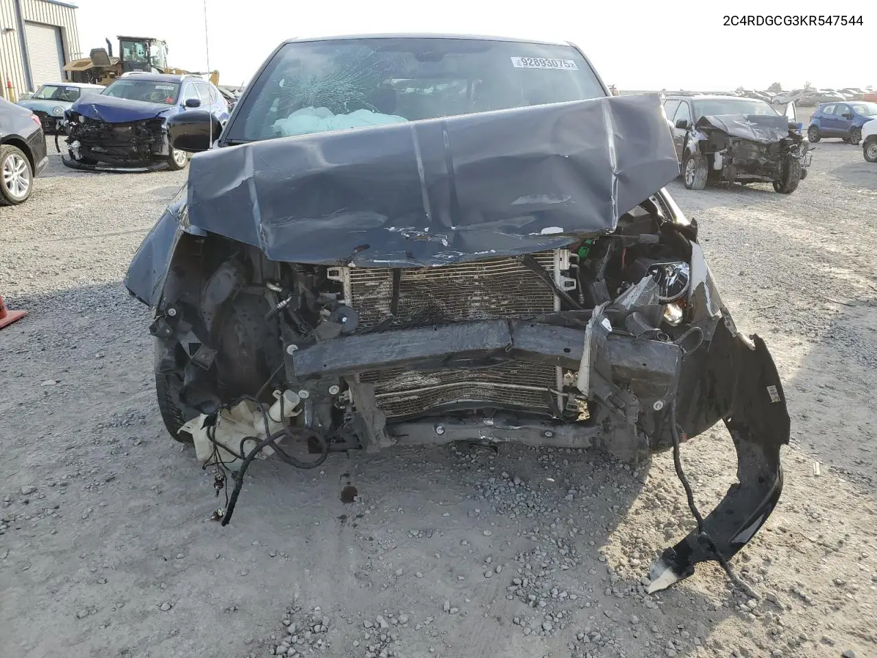 2C4RDGCG3KR547544 2019 Dodge Grand Caravan Sxt