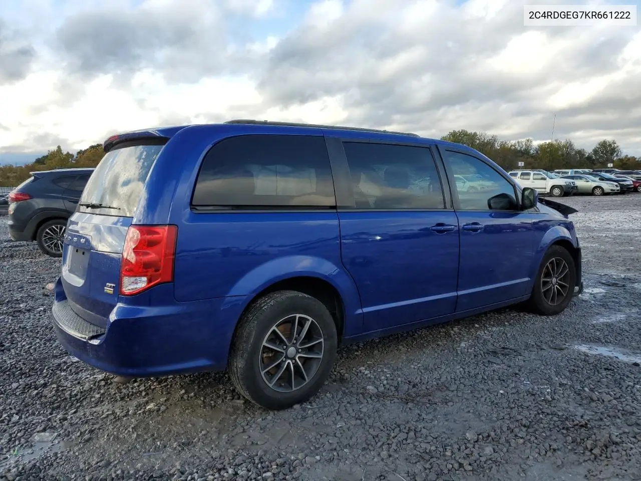 2C4RDGEG7KR661222 2019 Dodge Grand Caravan Gt