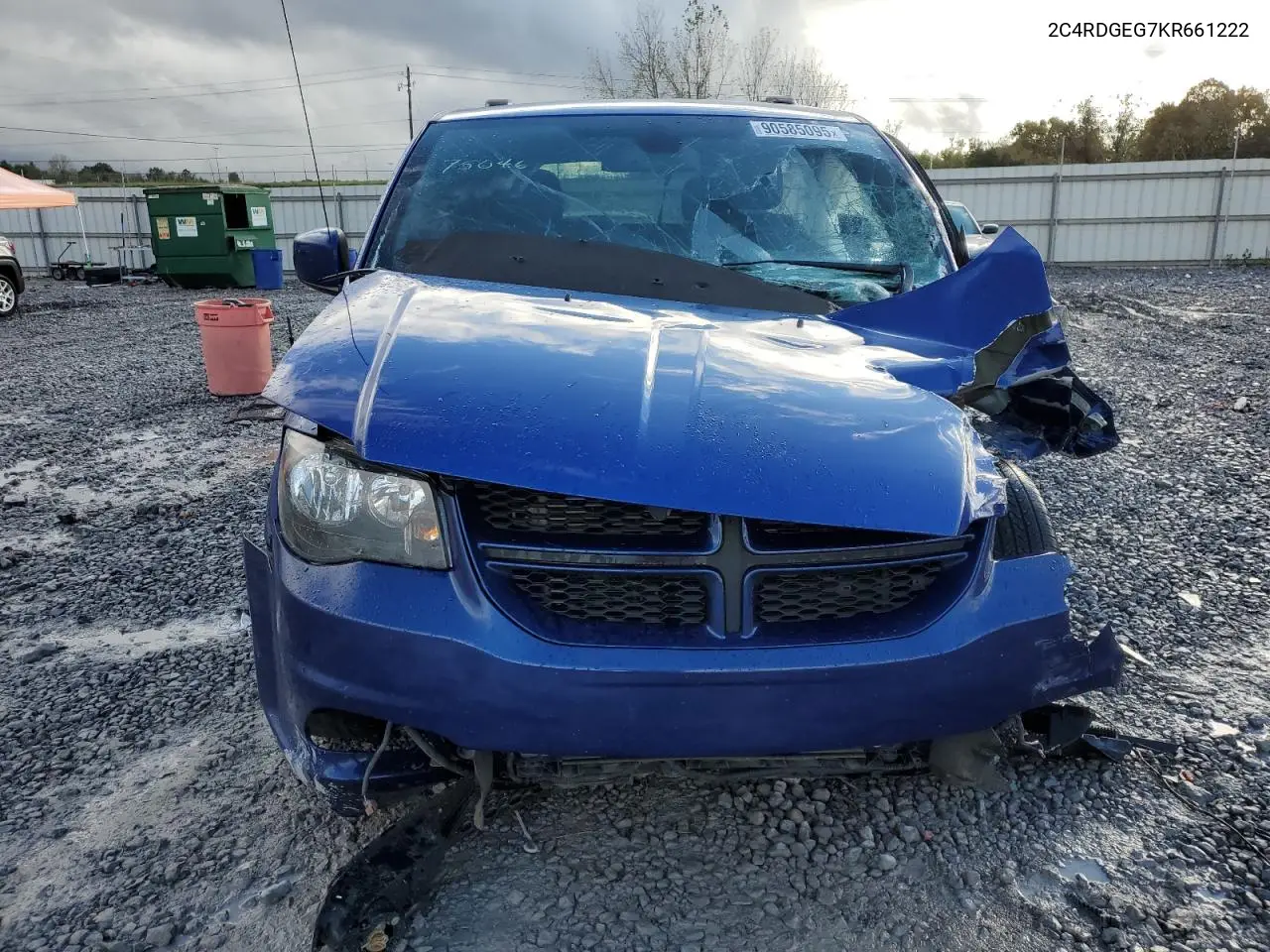 2C4RDGEG7KR661222 2019 Dodge Grand Caravan Gt