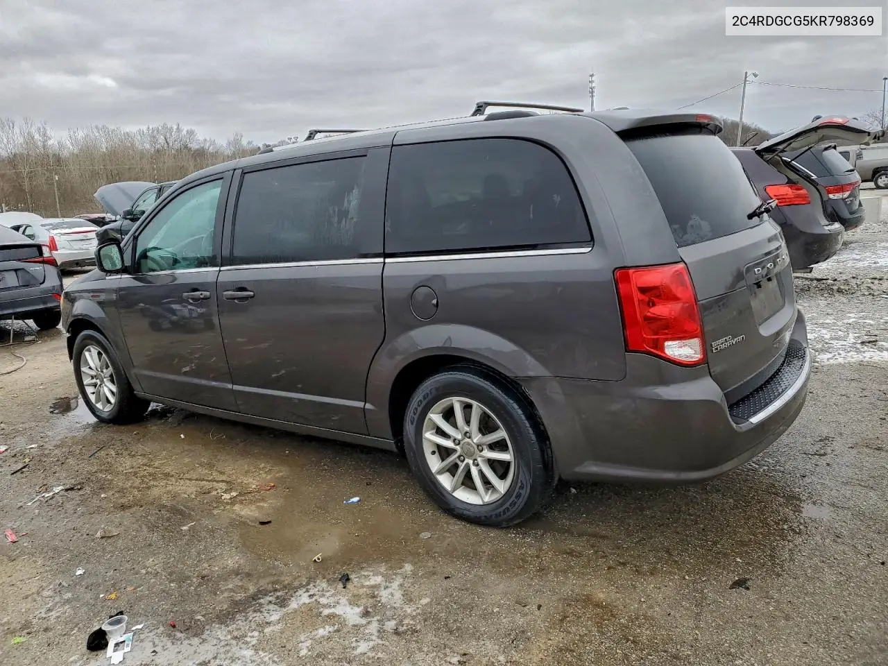 2C4RDGCG5KR798369 2019 Dodge Grand Caravan Sxt