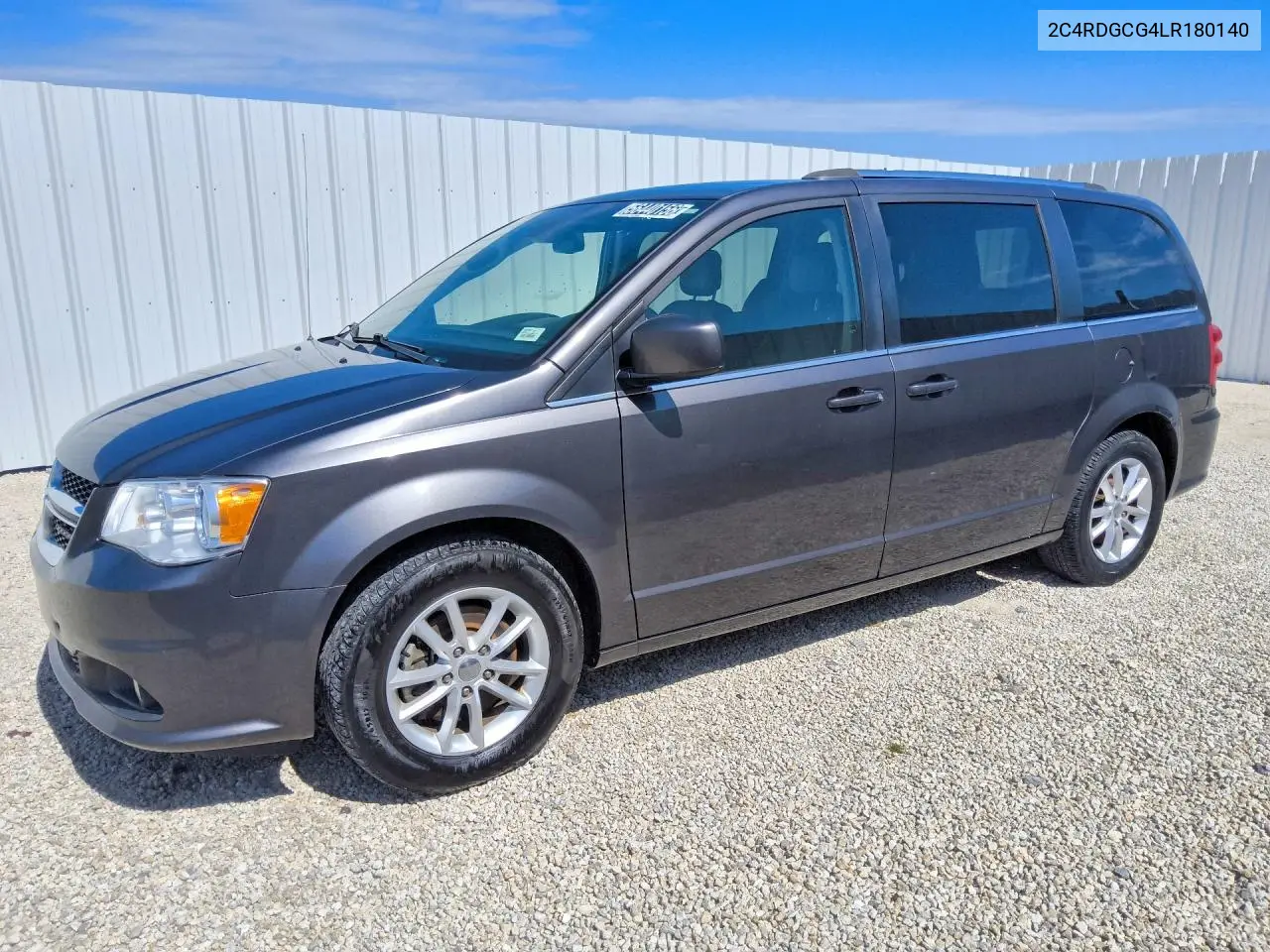2020 Dodge Grand Caravan Sxt VIN: 2C4RDGCG4LR180140 Lot: 56440156
