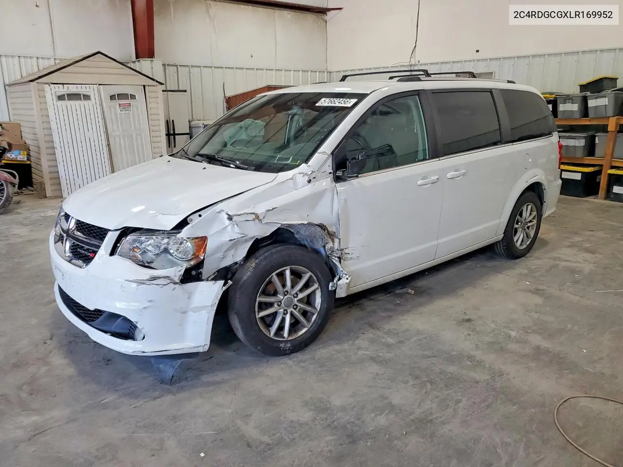 2C4RDGCGXLR169952 2020 Dodge Grand Caravan Sxt