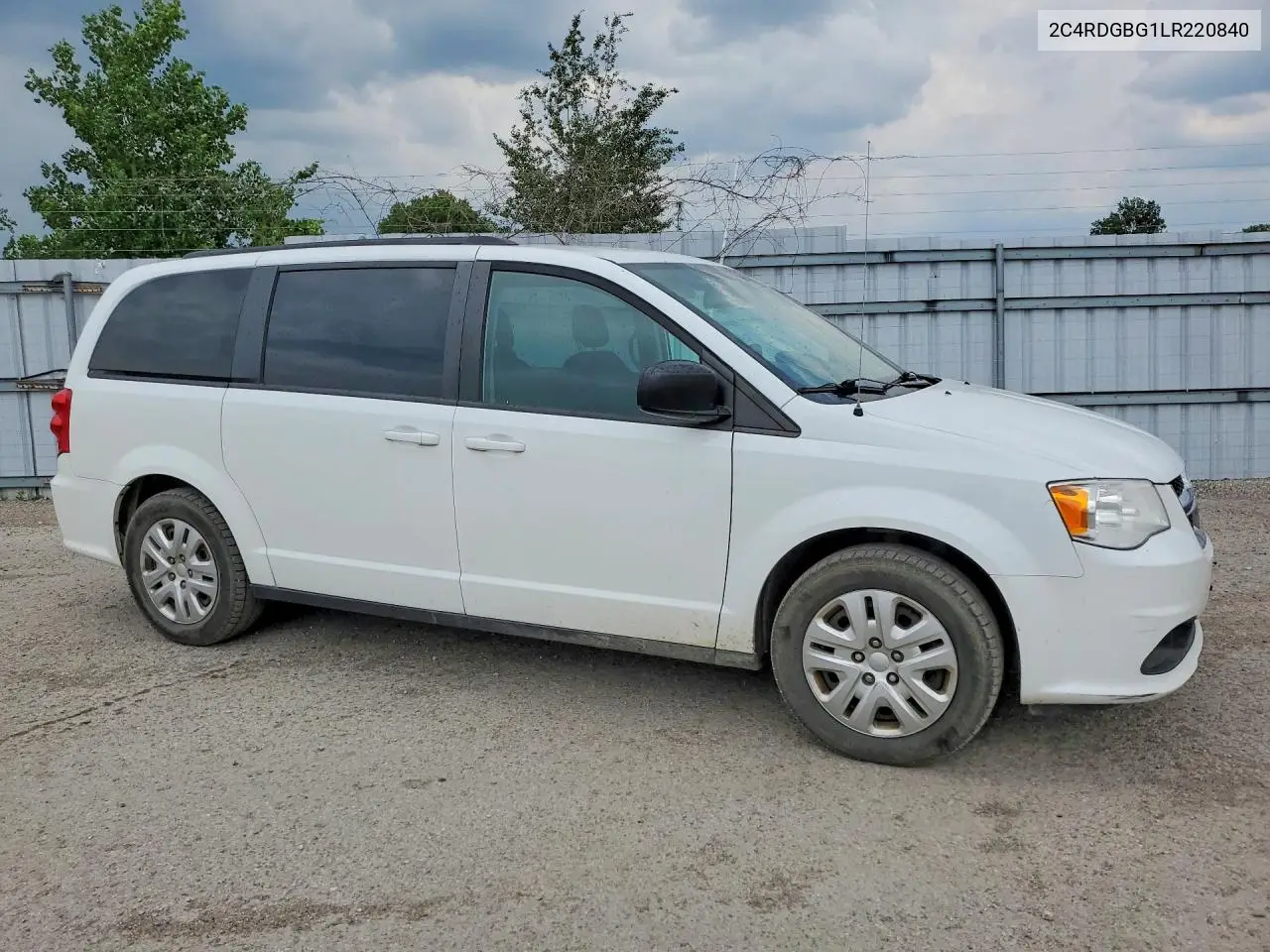 2020 Dodge Grand Caravan Se VIN: 2C4RDGBG1LR220840 Lot: 60386726