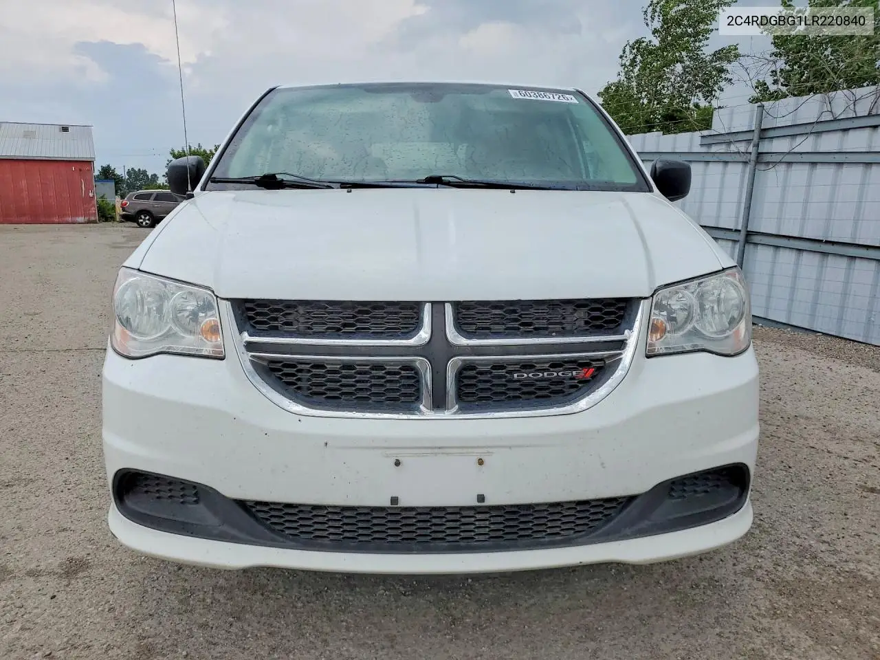 2020 Dodge Grand Caravan Se VIN: 2C4RDGBG1LR220840 Lot: 60386726