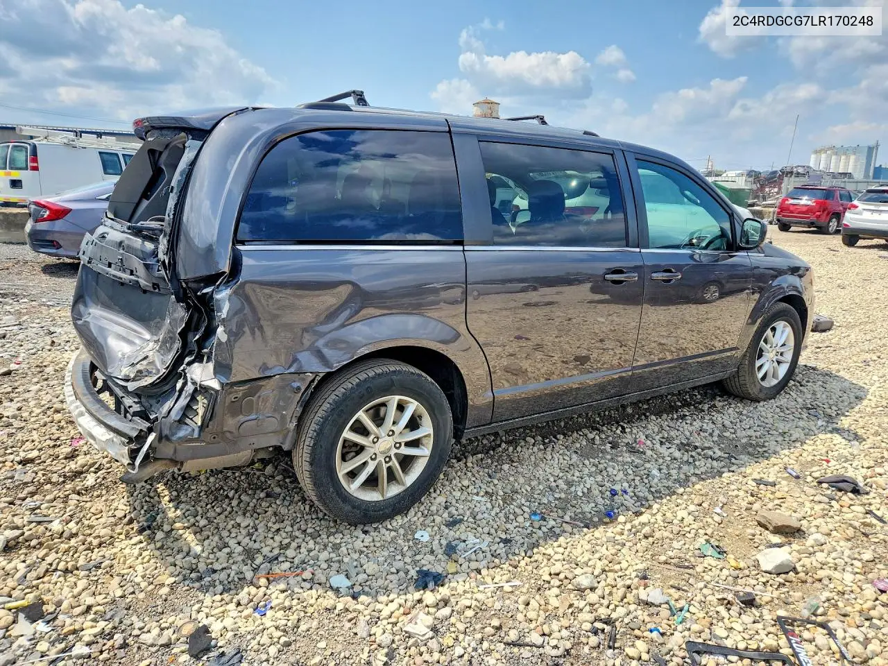 2020 Dodge Grand Caravan Sxt VIN: 2C4RDGCG7LR170248 Lot: 61720836