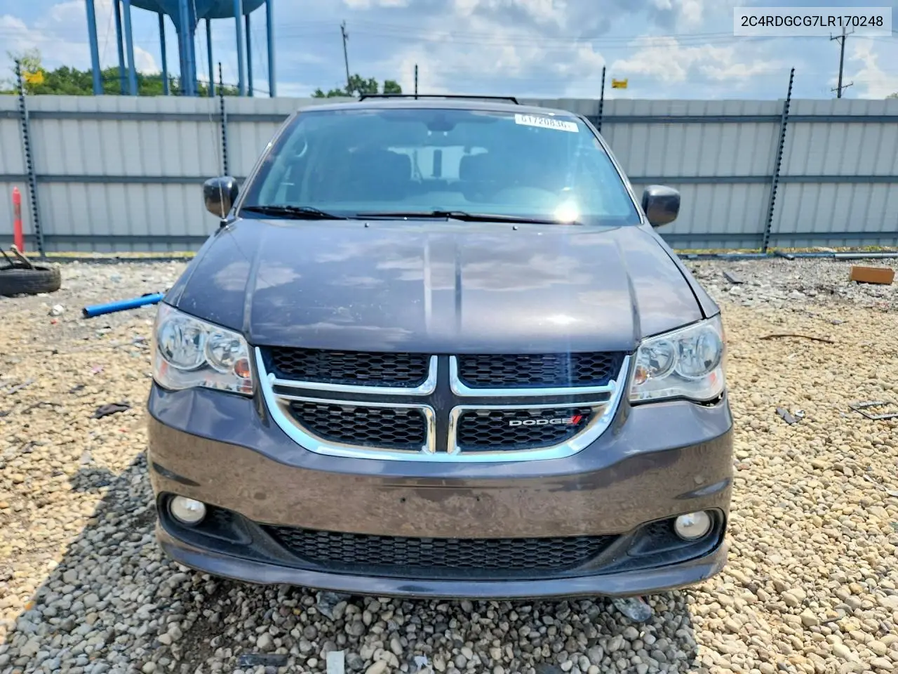 2020 Dodge Grand Caravan Sxt VIN: 2C4RDGCG7LR170248 Lot: 61720836