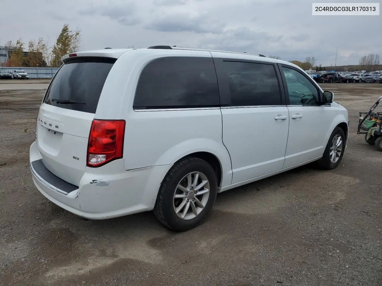 2C4RDGCG3LR170313 2020 Dodge Grand Caravan Sxt