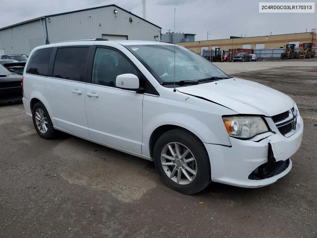 2C4RDGCG3LR170313 2020 Dodge Grand Caravan Sxt
