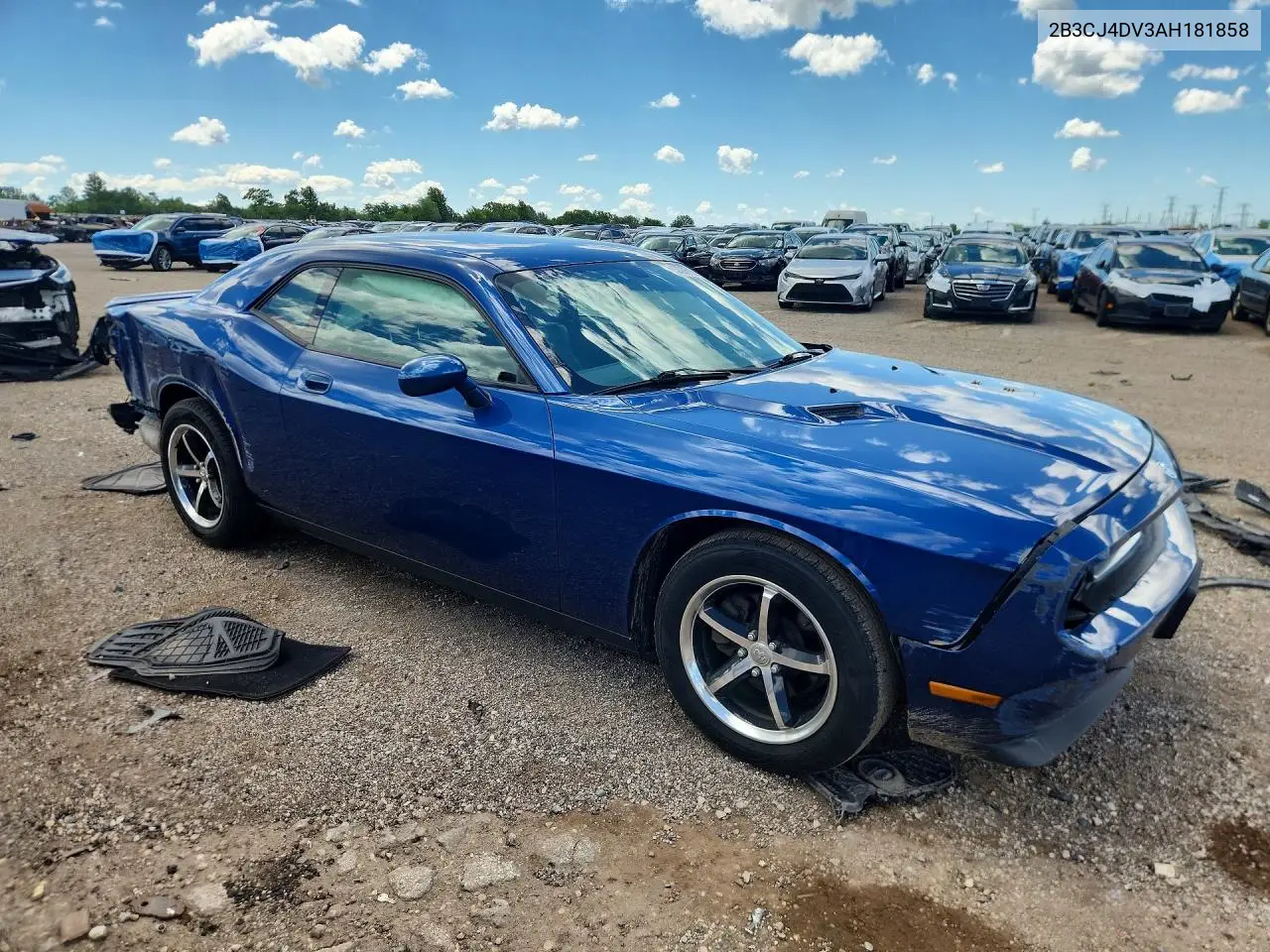 2010 Dodge Challenger Se VIN: 2B3CJ4DV3AH181858 Lot: 57296156