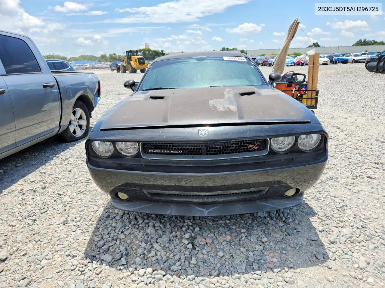 2010 Dodge Challenger R/T VIN: 2B3CJ5DT5AH296725 Lot: 58420266