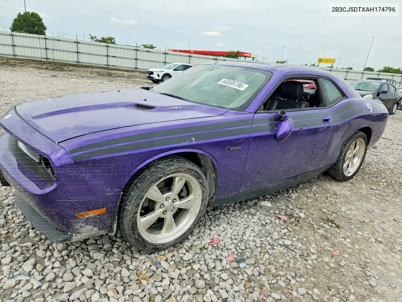 2010 Dodge Challenger R/T VIN: 2B3CJ5DTXAH174796 Lot: 60589786