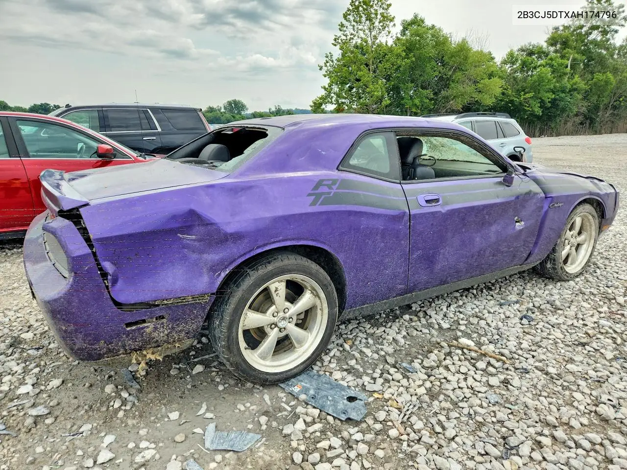 2010 Dodge Challenger R/T VIN: 2B3CJ5DTXAH174796 Lot: 60589786