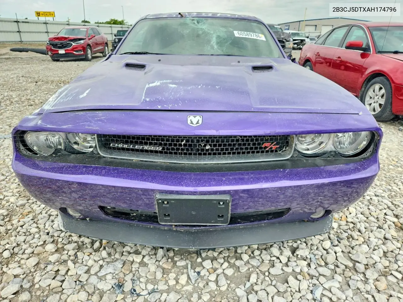 2010 Dodge Challenger R/T VIN: 2B3CJ5DTXAH174796 Lot: 60589786