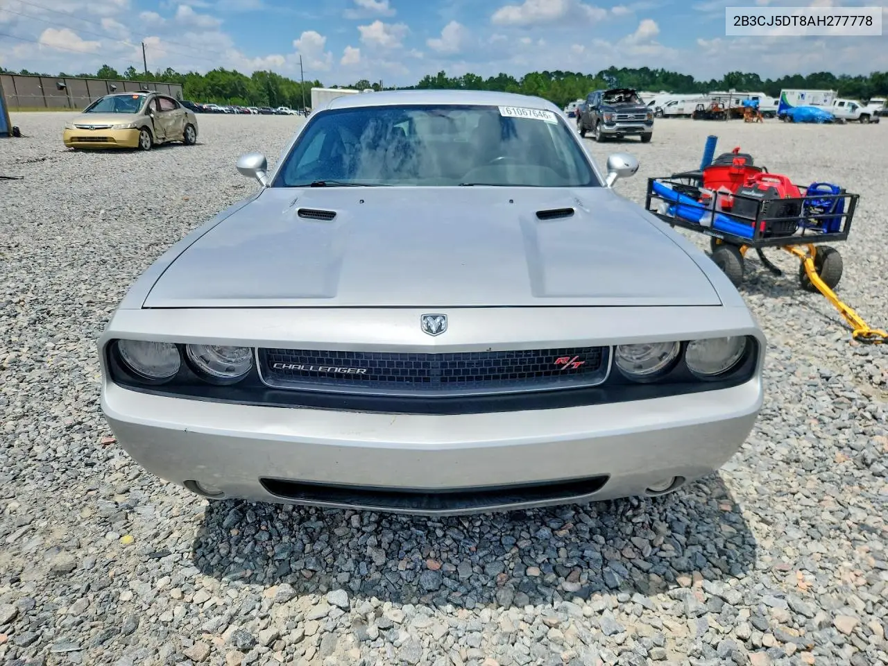 2010 Dodge Challenger R/T VIN: 2B3CJ5DT8AH277778 Lot: 61067646