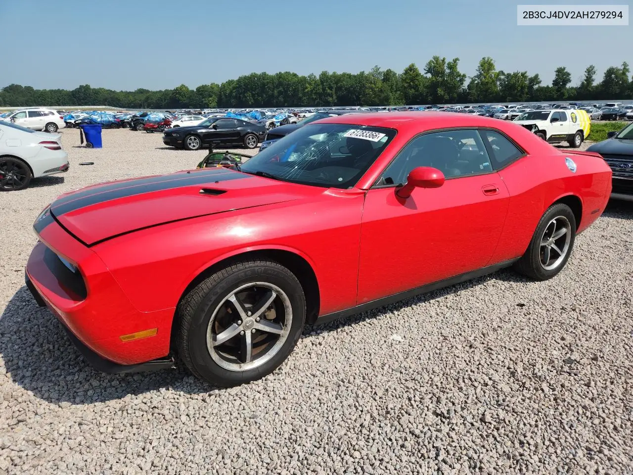 2010 Dodge Challenger Se VIN: 2B3CJ4DV2AH279294 Lot: 61283366