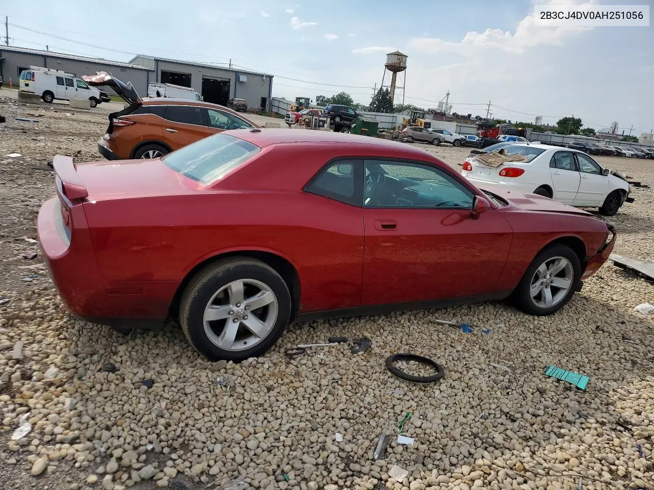 2010 Dodge Challenger Se VIN: 2B3CJ4DV0AH251056 Lot: 61779416