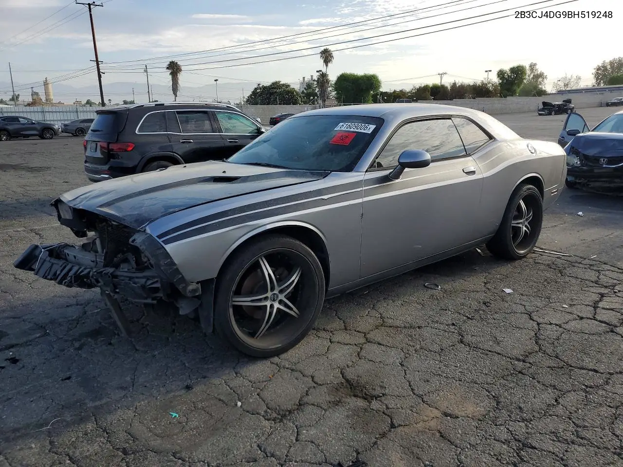 2011 Dodge Challenger VIN: 2B3CJ4DG9BH519248 Lot: 61609006