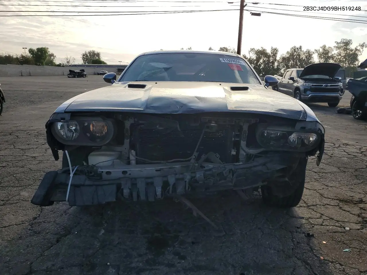 2011 Dodge Challenger VIN: 2B3CJ4DG9BH519248 Lot: 61609006
