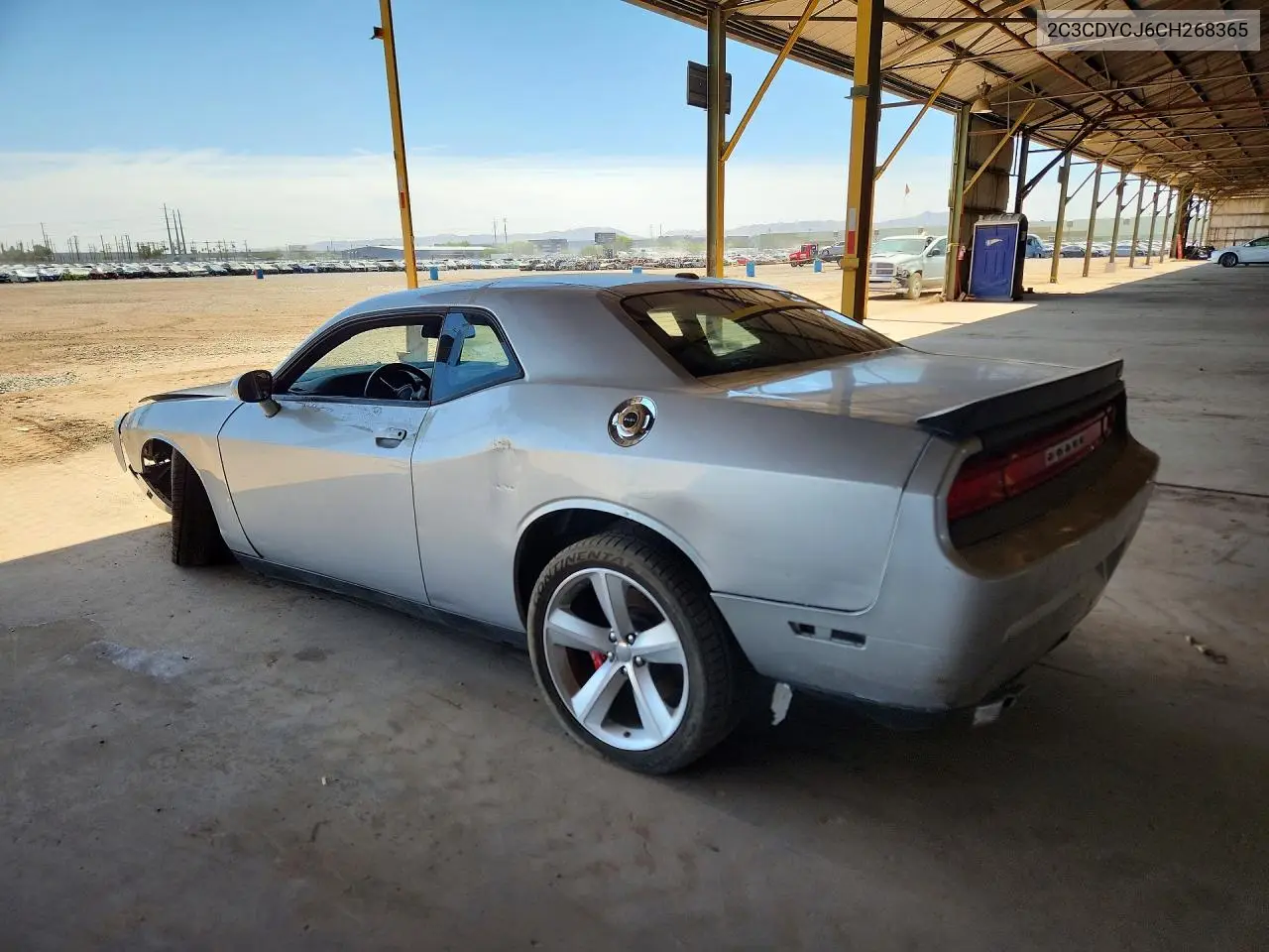 2012 Dodge Challenger Srt-8 VIN: 2C3CDYCJ6CH268365 Lot: 54442376