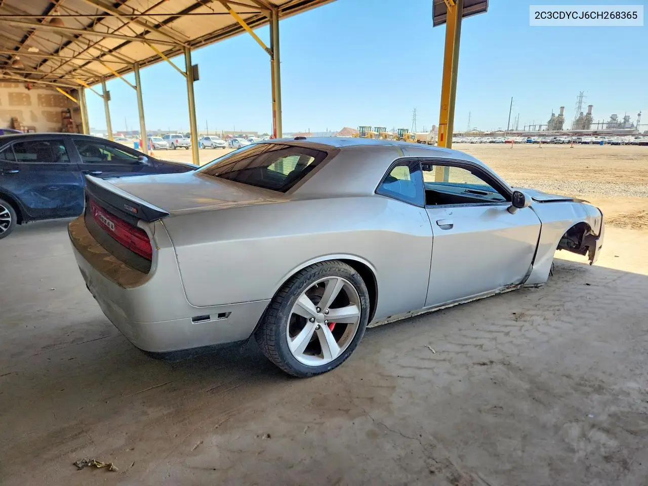 2012 Dodge Challenger Srt-8 VIN: 2C3CDYCJ6CH268365 Lot: 54442376