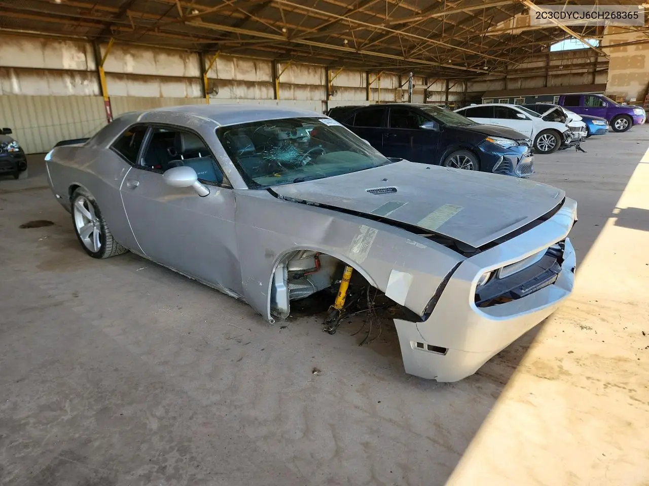 2012 Dodge Challenger Srt-8 VIN: 2C3CDYCJ6CH268365 Lot: 54442376