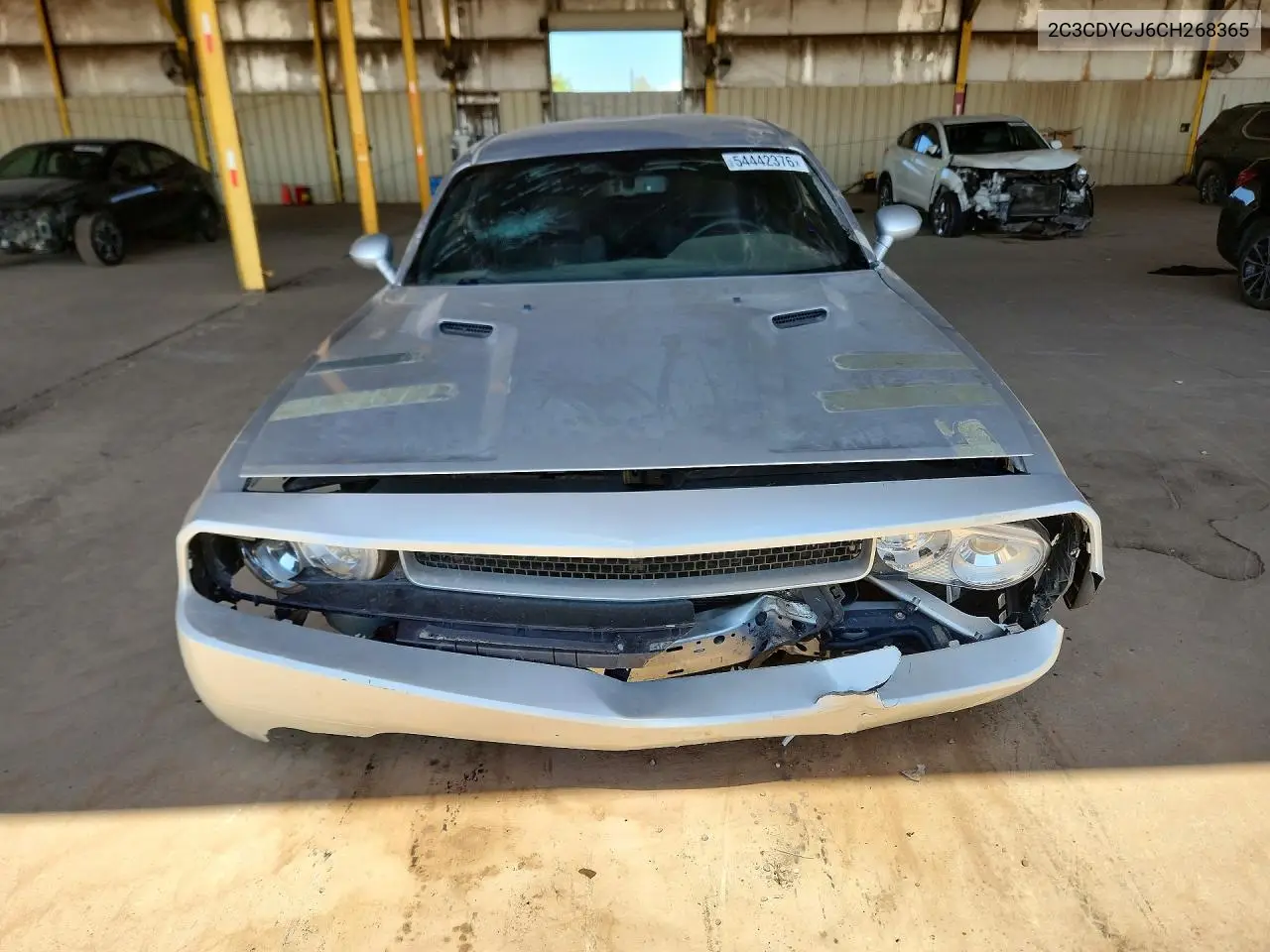 2012 Dodge Challenger Srt-8 VIN: 2C3CDYCJ6CH268365 Lot: 54442376