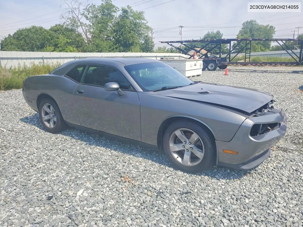 2012 Dodge Challenger Sxt VIN: 2C3CDYAG8CH214055 Lot: 59369136