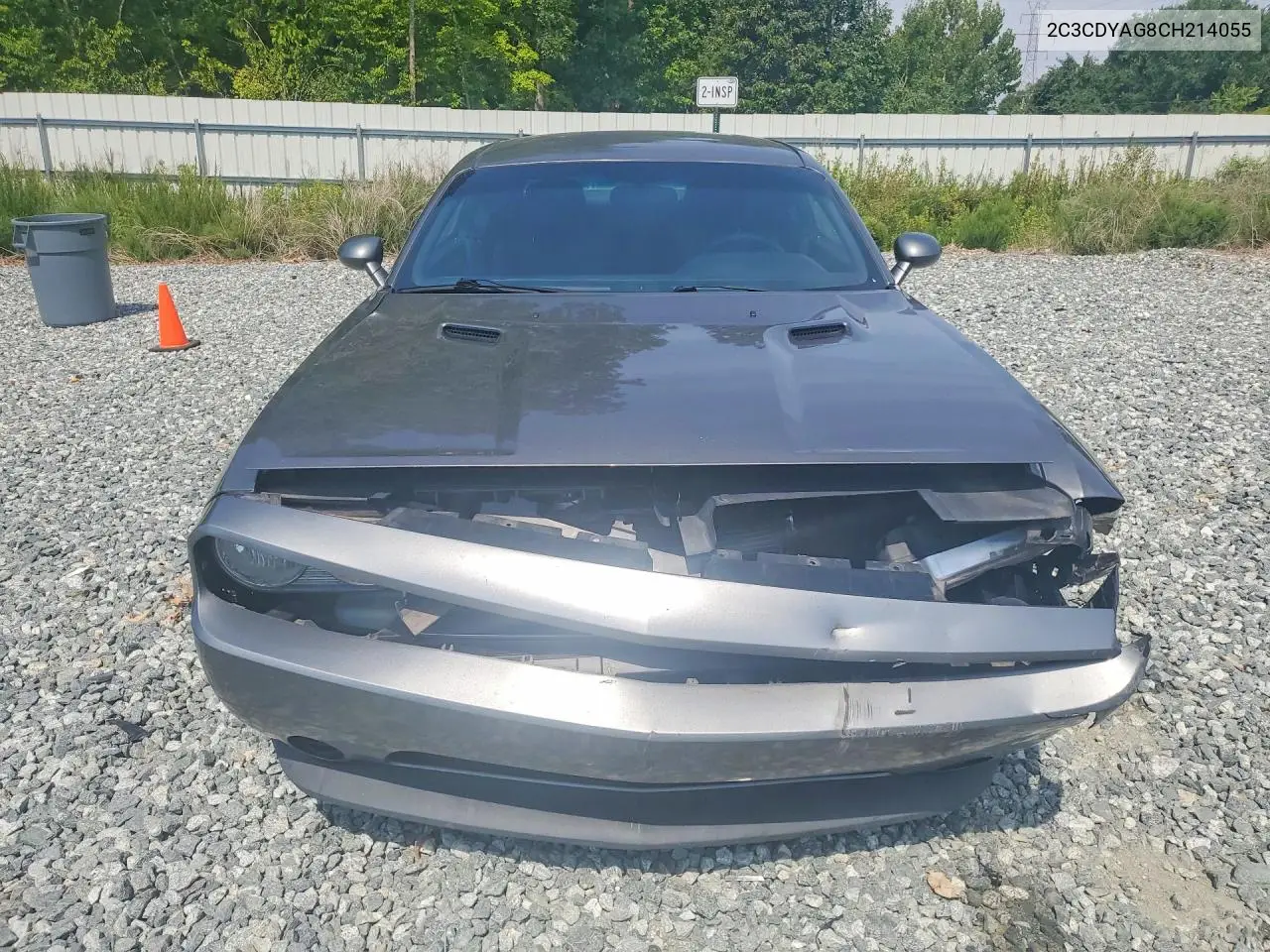 2012 Dodge Challenger Sxt VIN: 2C3CDYAG8CH214055 Lot: 59369136