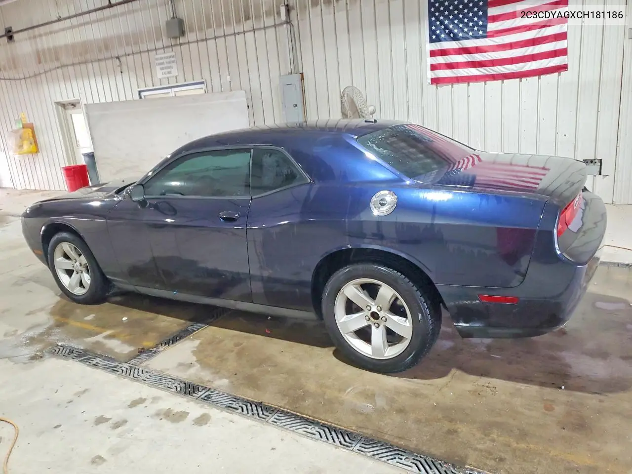 2012 Dodge Challenger Sxt VIN: 2C3CDYAGXCH181186 Lot: 61022966