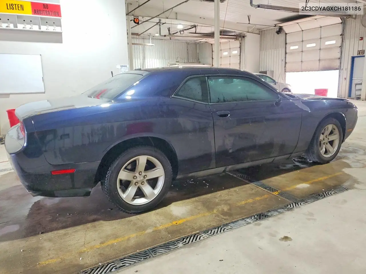 2012 Dodge Challenger Sxt VIN: 2C3CDYAGXCH181186 Lot: 61022966