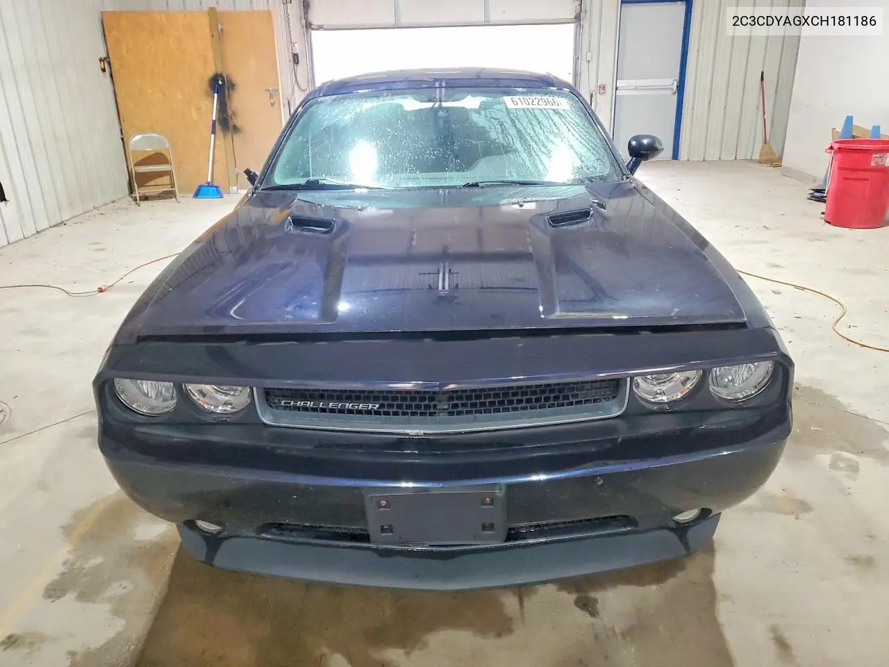 2012 Dodge Challenger Sxt VIN: 2C3CDYAGXCH181186 Lot: 61022966