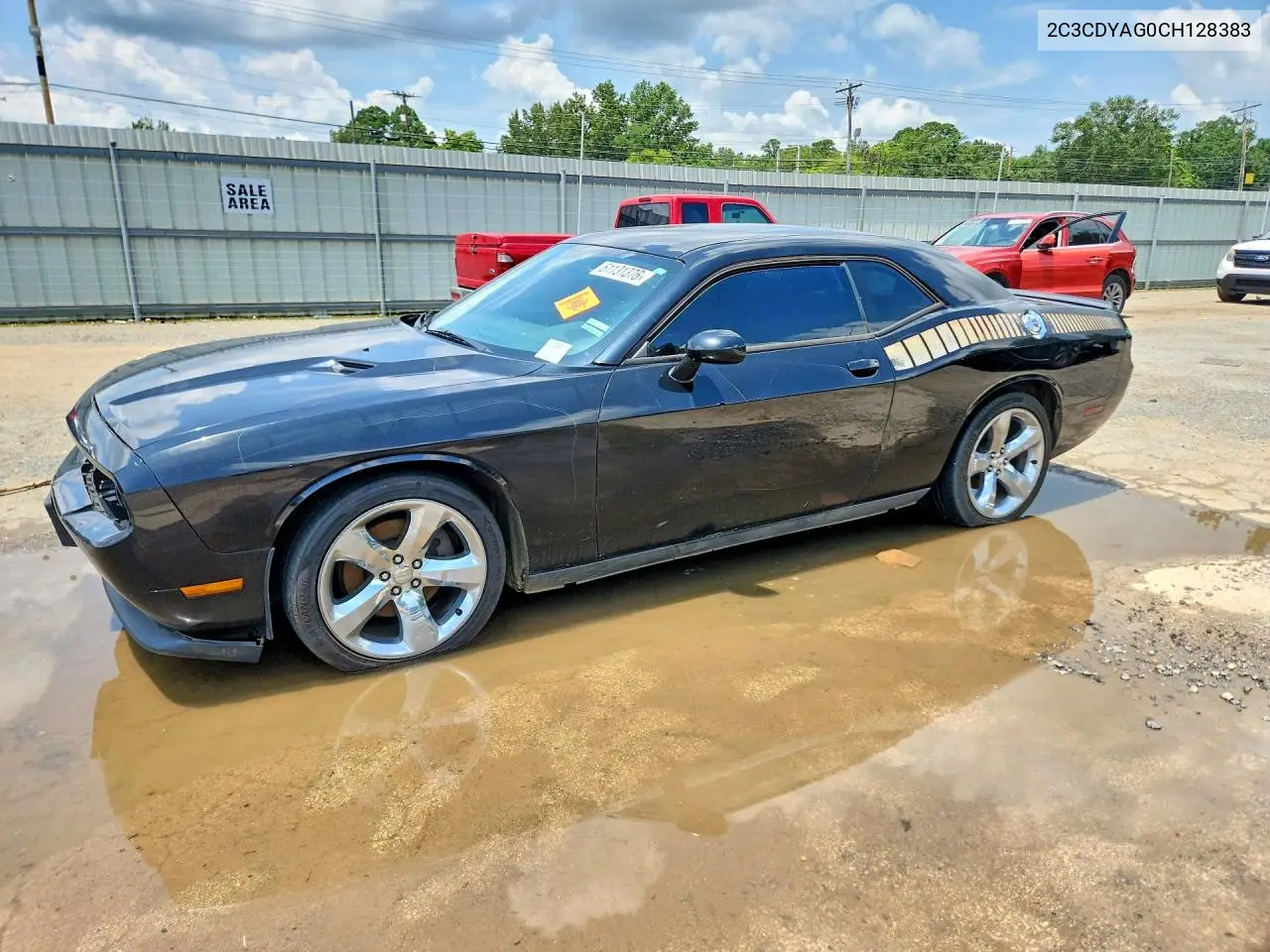 2012 Dodge Challenger Sxt VIN: 2C3CDYAG0CH128383 Lot: 61131376