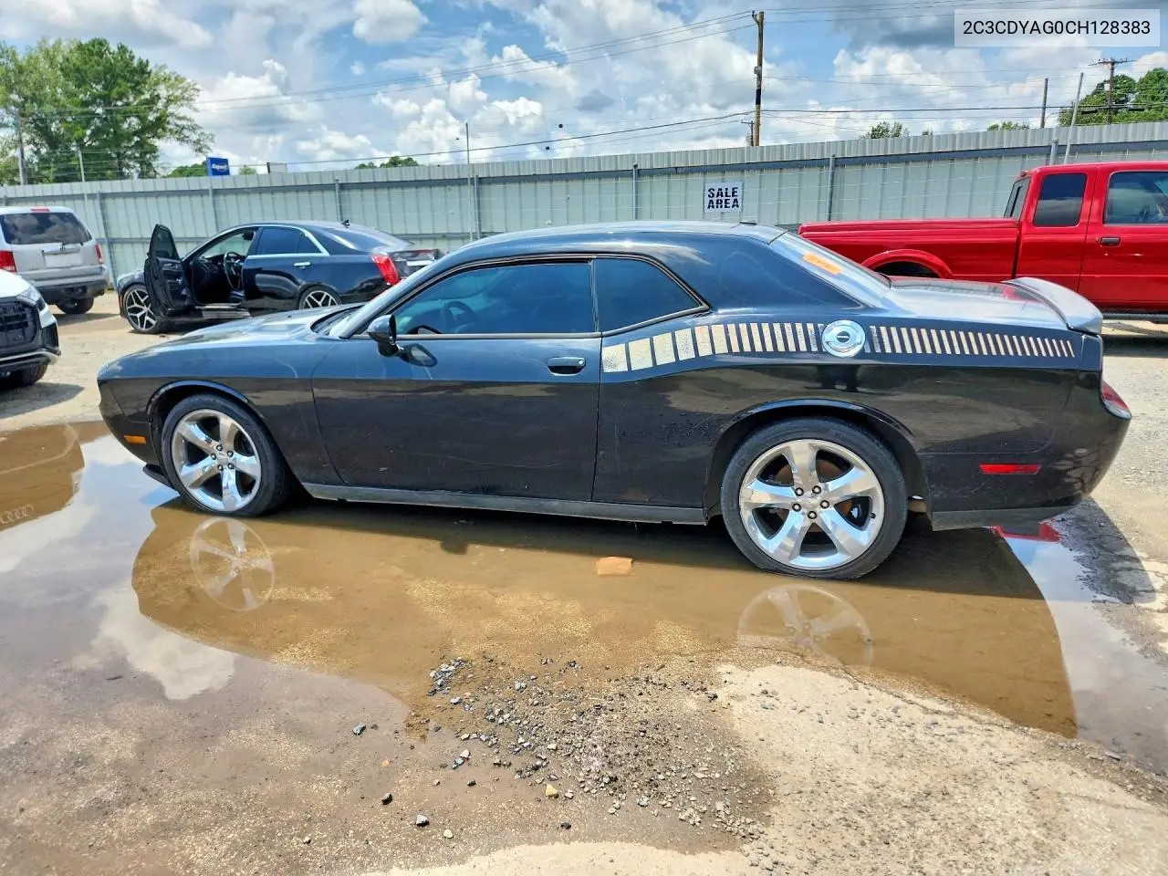 2012 Dodge Challenger Sxt VIN: 2C3CDYAG0CH128383 Lot: 61131376