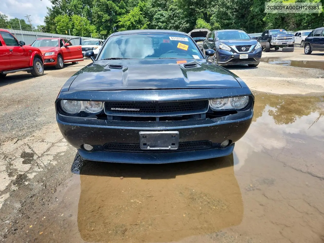 2012 Dodge Challenger Sxt VIN: 2C3CDYAG0CH128383 Lot: 61131376