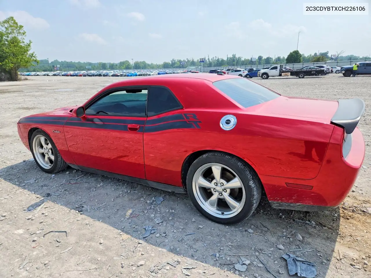 2012 Dodge Challenger R/T VIN: 2C3CDYBTXCH226106 Lot: 61600156