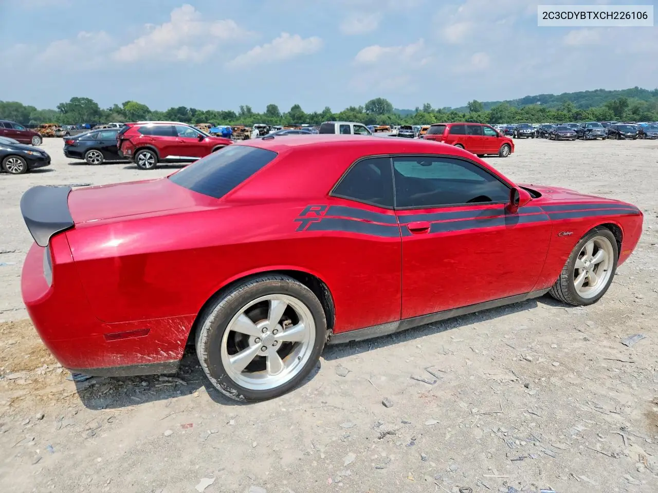 2012 Dodge Challenger R/T VIN: 2C3CDYBTXCH226106 Lot: 61600156
