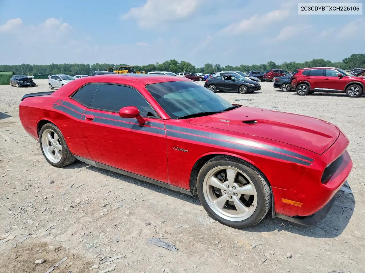 2012 Dodge Challenger R/T VIN: 2C3CDYBTXCH226106 Lot: 61600156