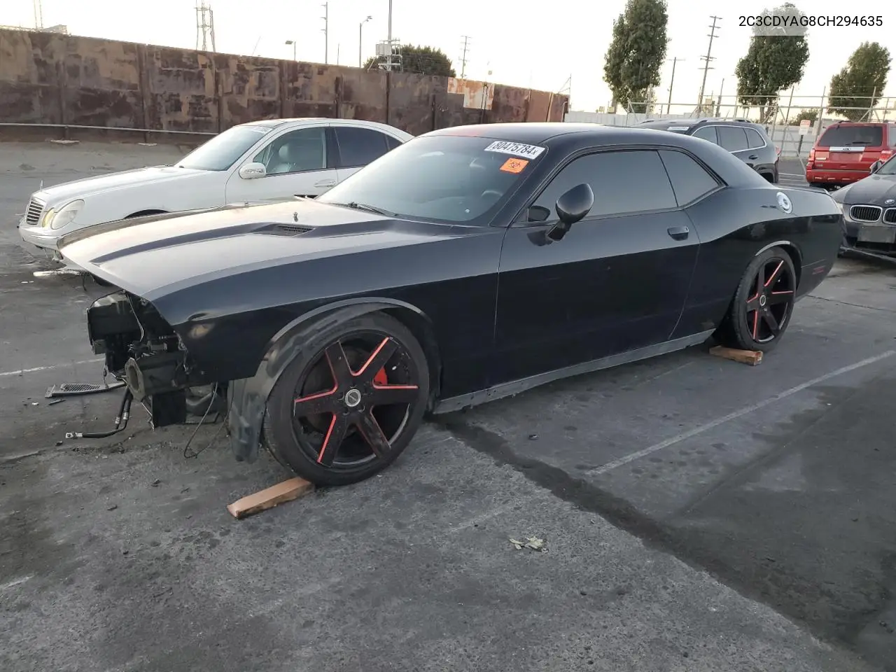 2C3CDYAG8CH294635 2012 Dodge Challenger Sxt