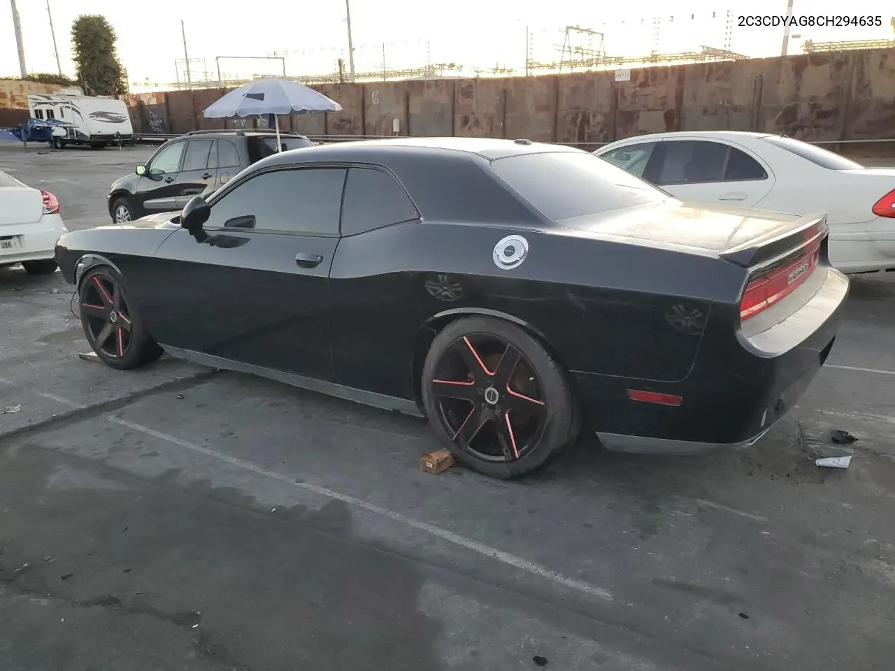 2C3CDYAG8CH294635 2012 Dodge Challenger Sxt