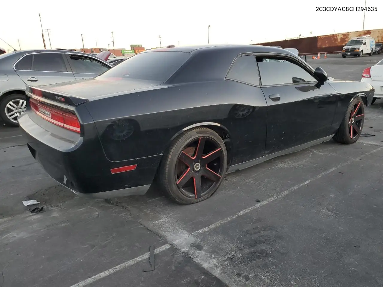 2C3CDYAG8CH294635 2012 Dodge Challenger Sxt