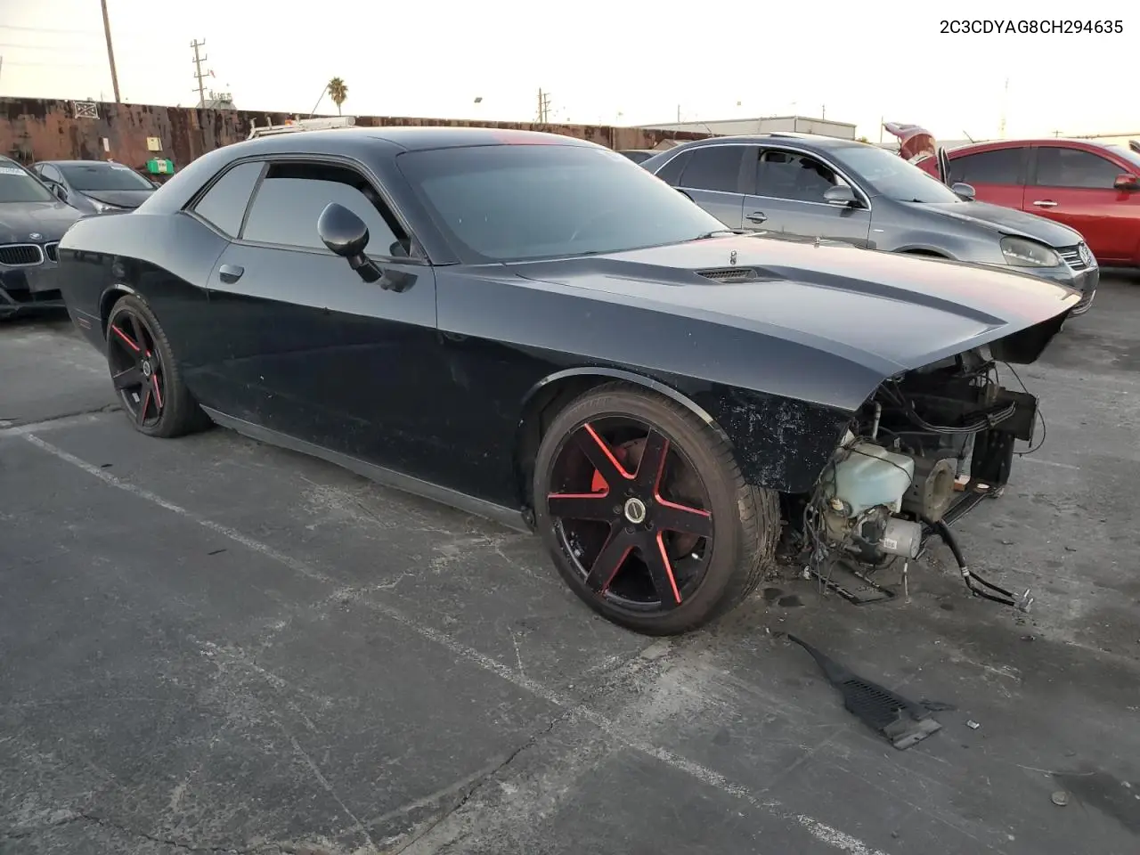 2C3CDYAG8CH294635 2012 Dodge Challenger Sxt