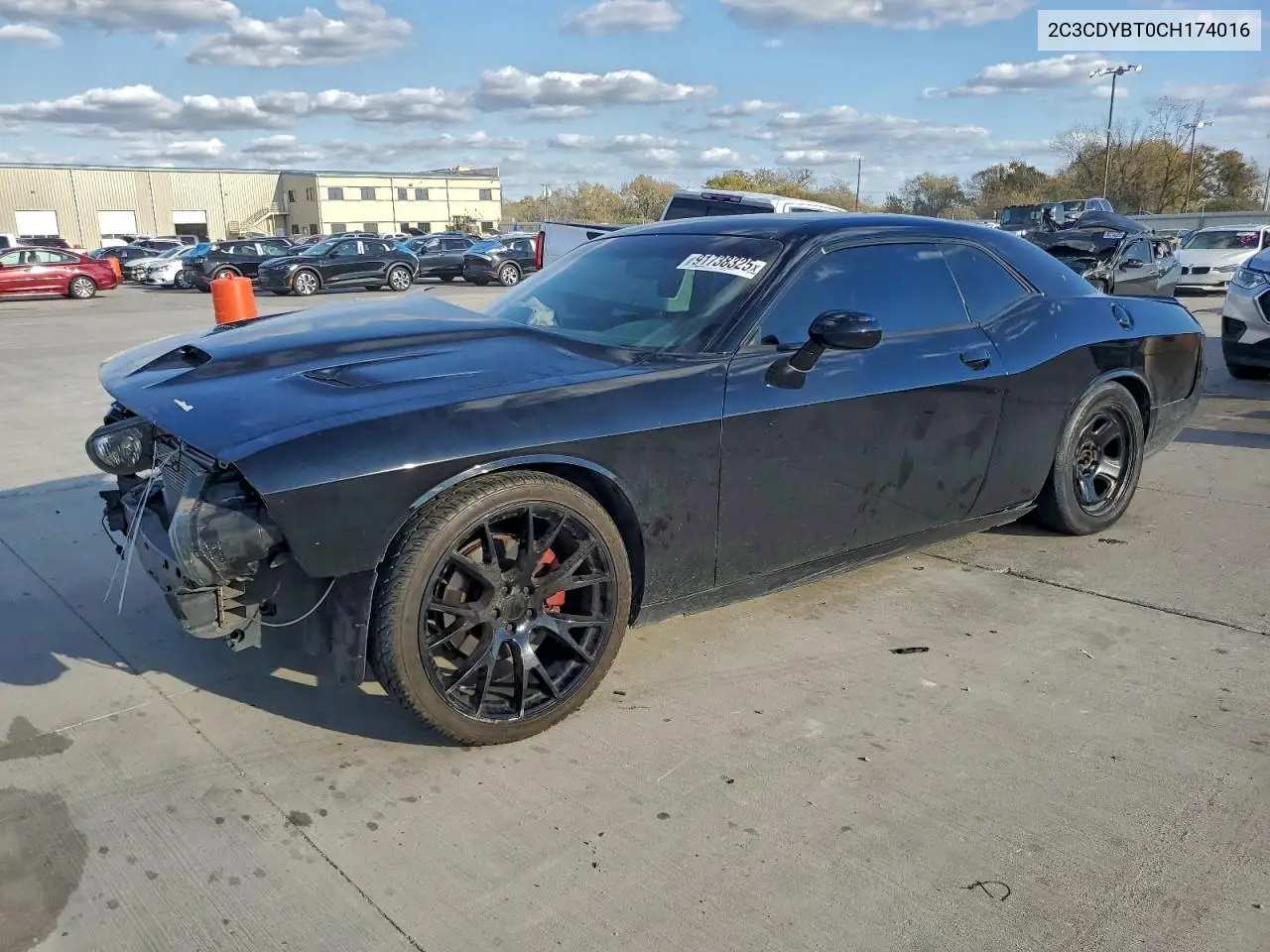 2C3CDYBT0CH174016 2012 Dodge Challenger R/T