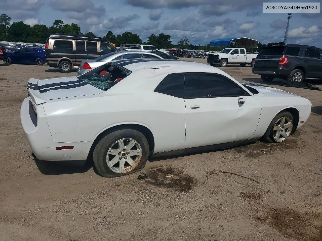 2013 Dodge Challenger Sxt VIN: 2C3CDYAG4DH561920 Lot: 55006106
