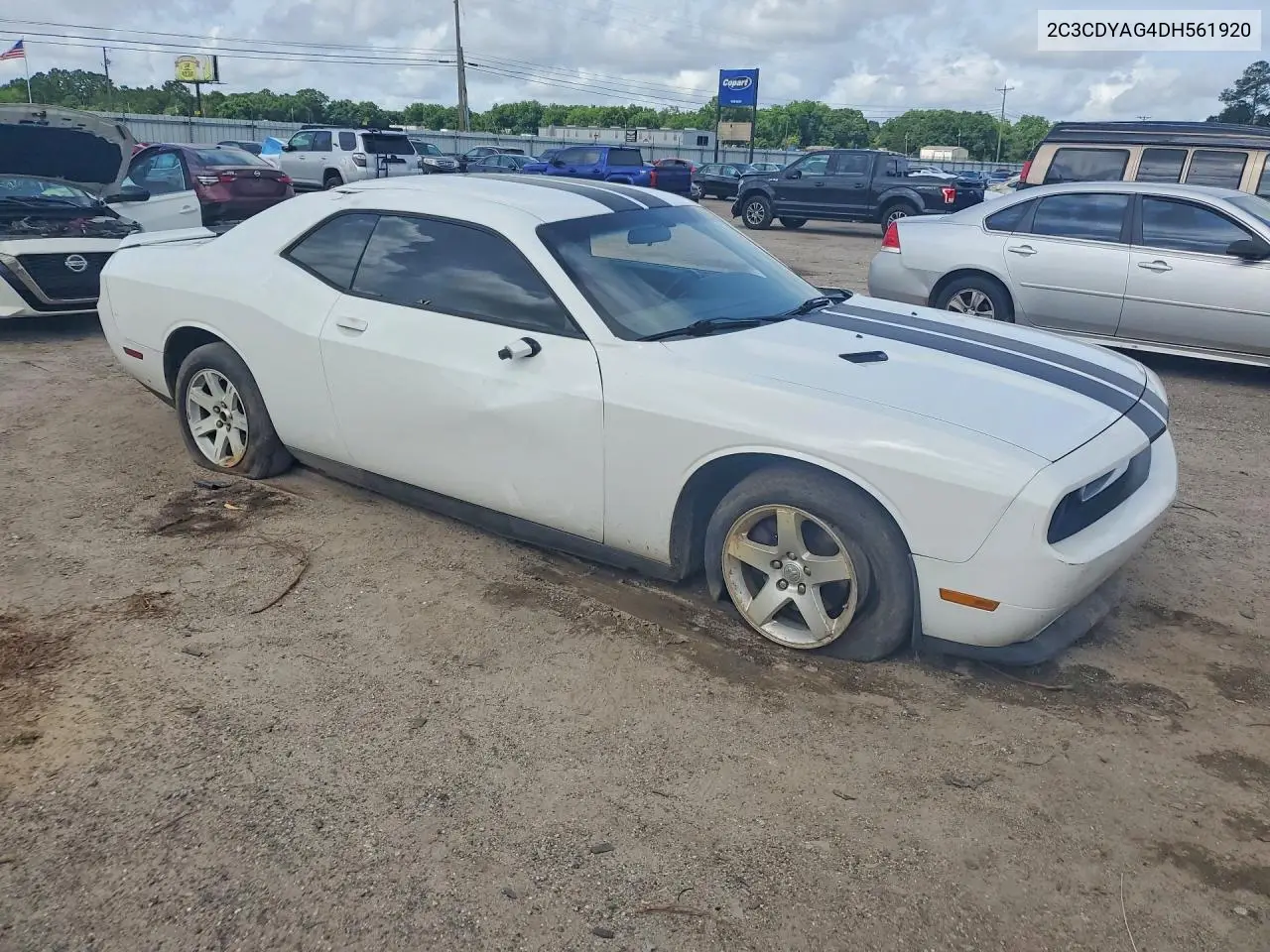 2013 Dodge Challenger Sxt VIN: 2C3CDYAG4DH561920 Lot: 55006106