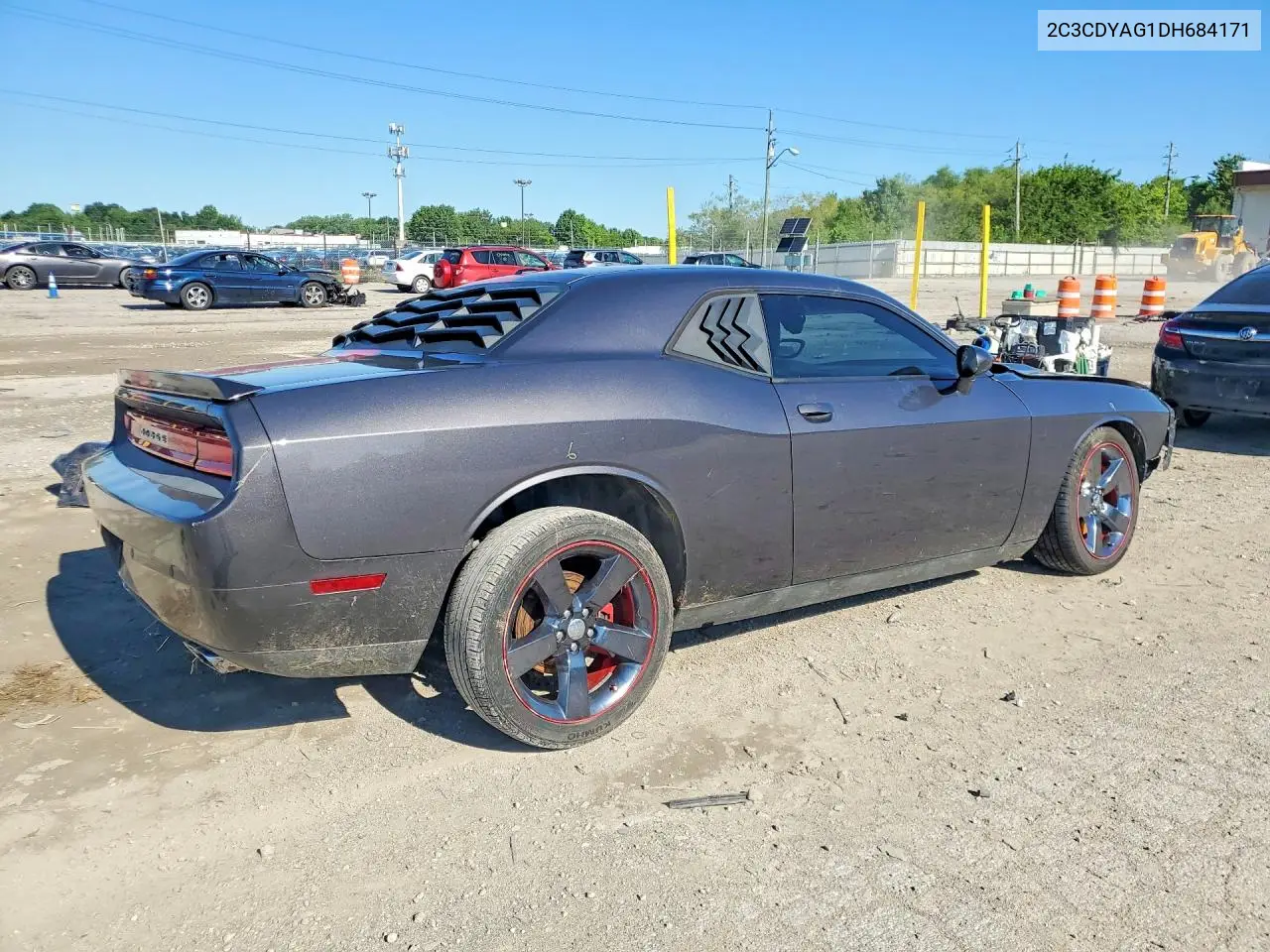 2013 Dodge Challenger Sxt VIN: 2C3CDYAG1DH684171 Lot: 57730846