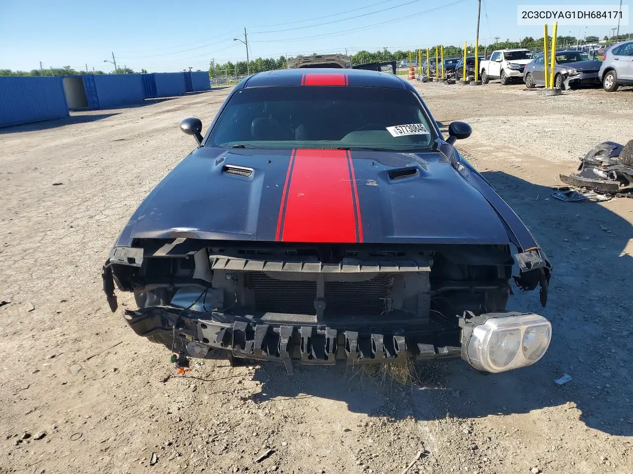 2013 Dodge Challenger Sxt VIN: 2C3CDYAG1DH684171 Lot: 57730846