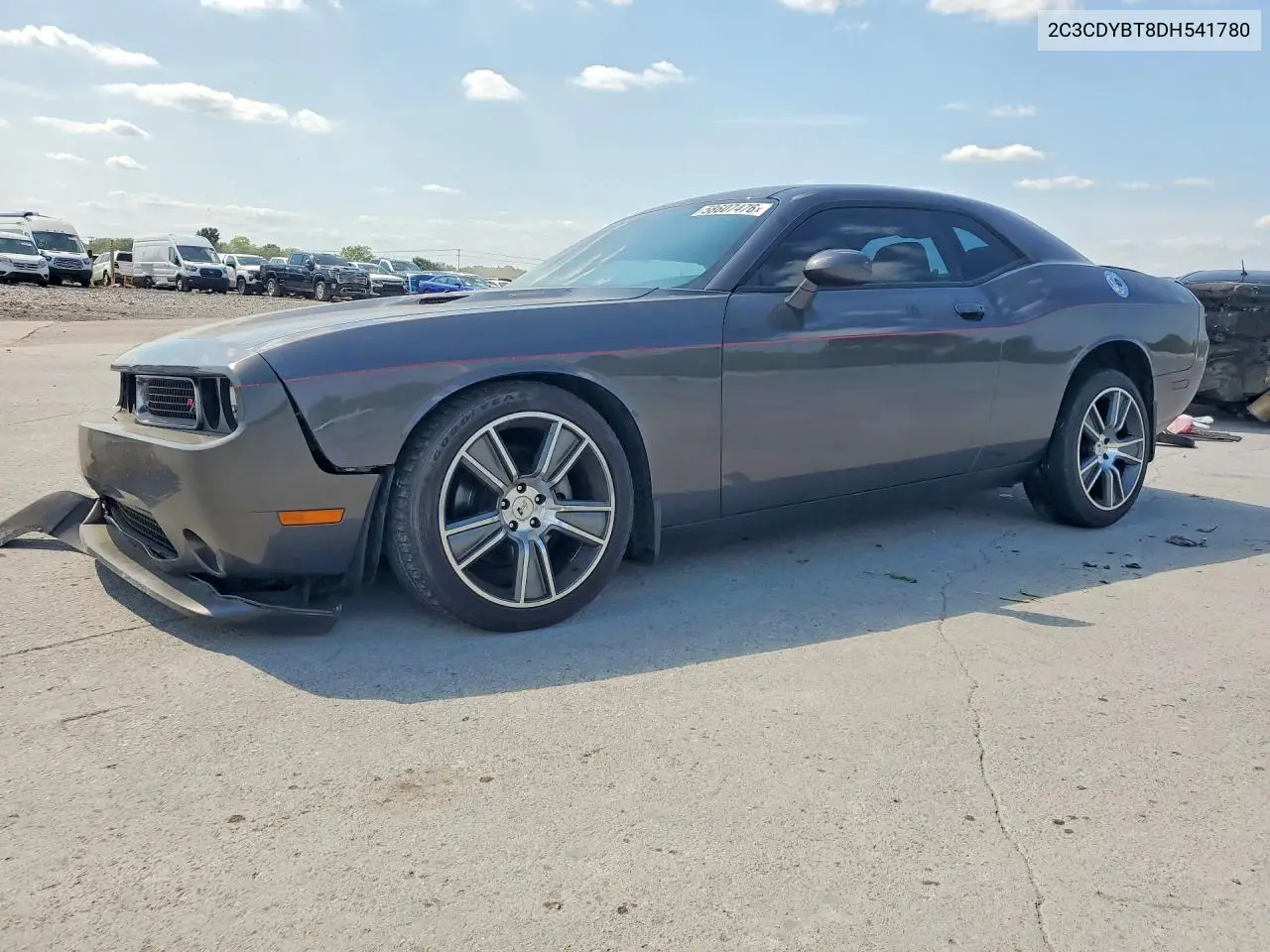 2013 Dodge Challenger R/T VIN: 2C3CDYBT8DH541780 Lot: 58607476