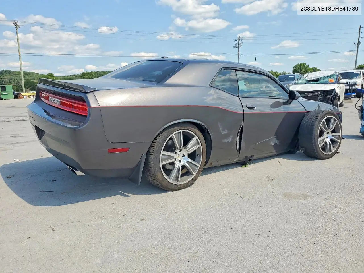 2013 Dodge Challenger R/T VIN: 2C3CDYBT8DH541780 Lot: 58607476